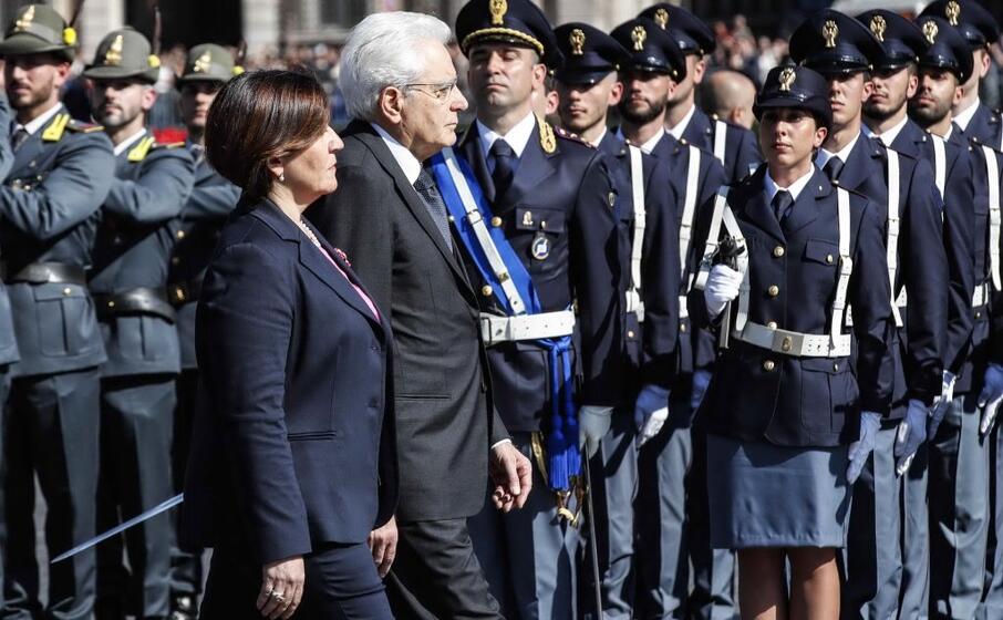 il presidente della repubblica sergio mattarella