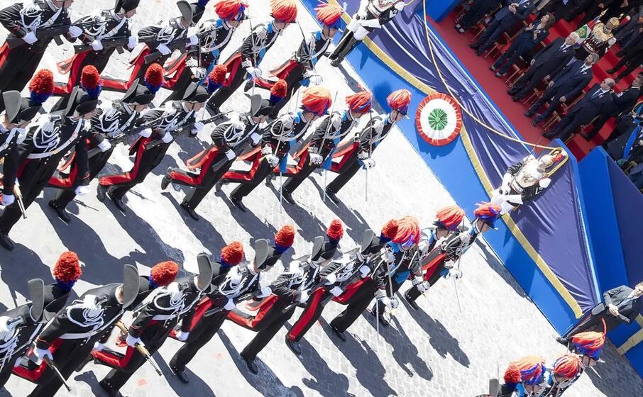 poco dopo iniziato il concerto della banda dell esercito