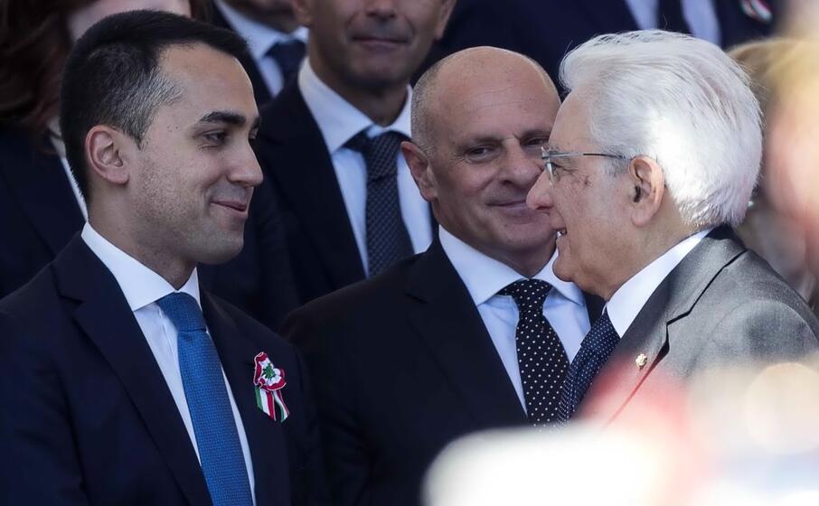 un confronto tra di maio e il capo di stato