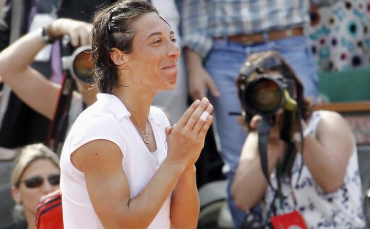 l azzurra incredula in finale ha sconfitto l australiana samantha stosur in due set