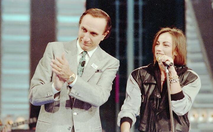 storico pluriconduttore del festival di sanremo qui con gianna nannini