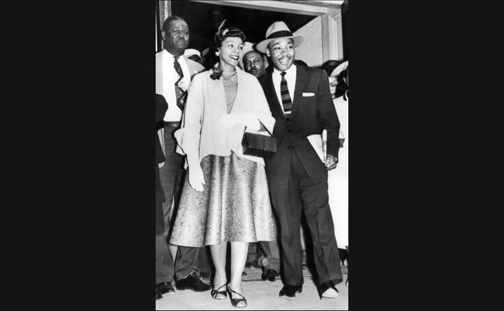 mlk con la moglie coretta