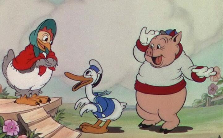accaddeoggi 9 giugno 1934 paperino compare per la prima volta nel cartone animato la gallinella saggia