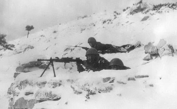 soldati italiani in albania durante l inverno