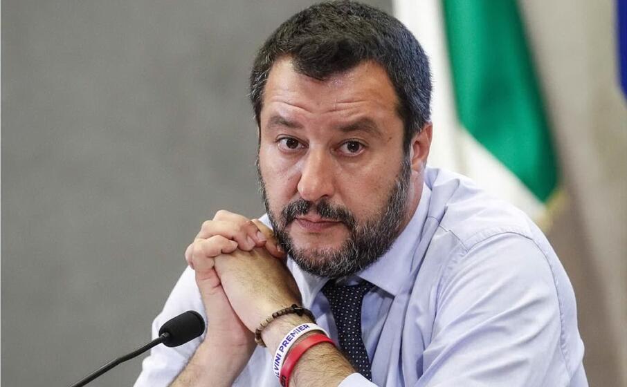 il ministro dell interno matteo salvini (ansa)