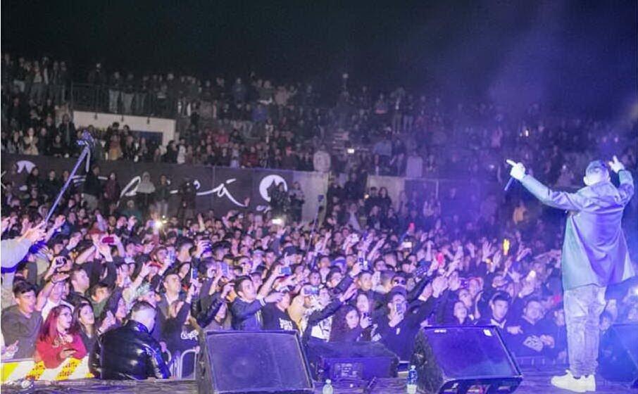 madman sul palco del poetto fest (foto gianni figus)