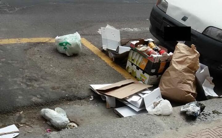 una foto scattata in via tola a cagliari