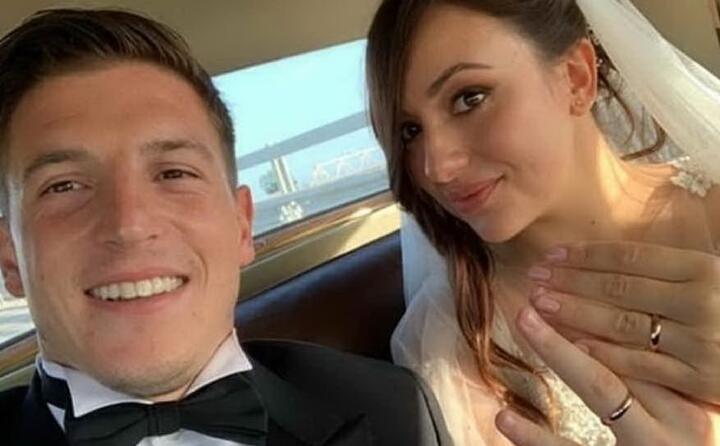 fiori d arancio per alessio cragno e la sua silvia