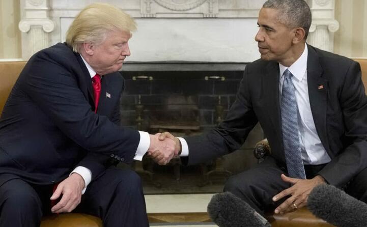 il cambio della guardia con barack obama nel gennaio 2017