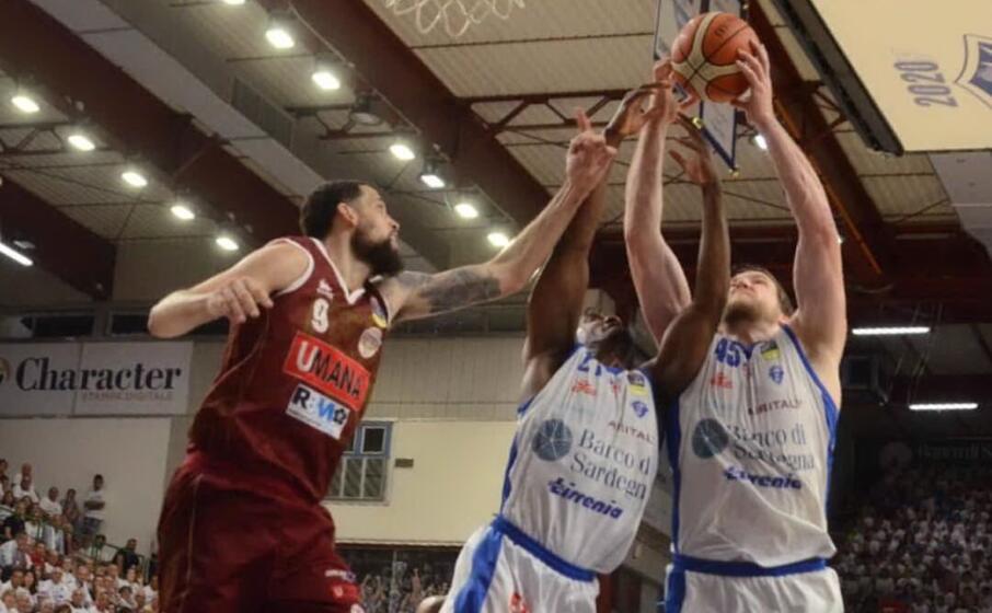 un momento del match