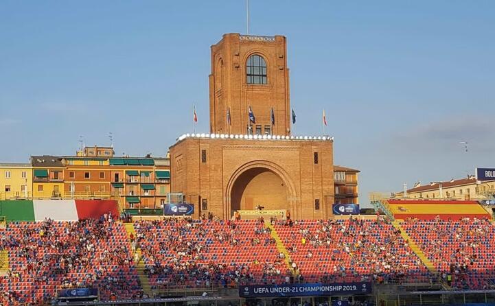allo stadio dall ara di bologna inizia l eruopeo degli azzurrini impegnati contro la spagna