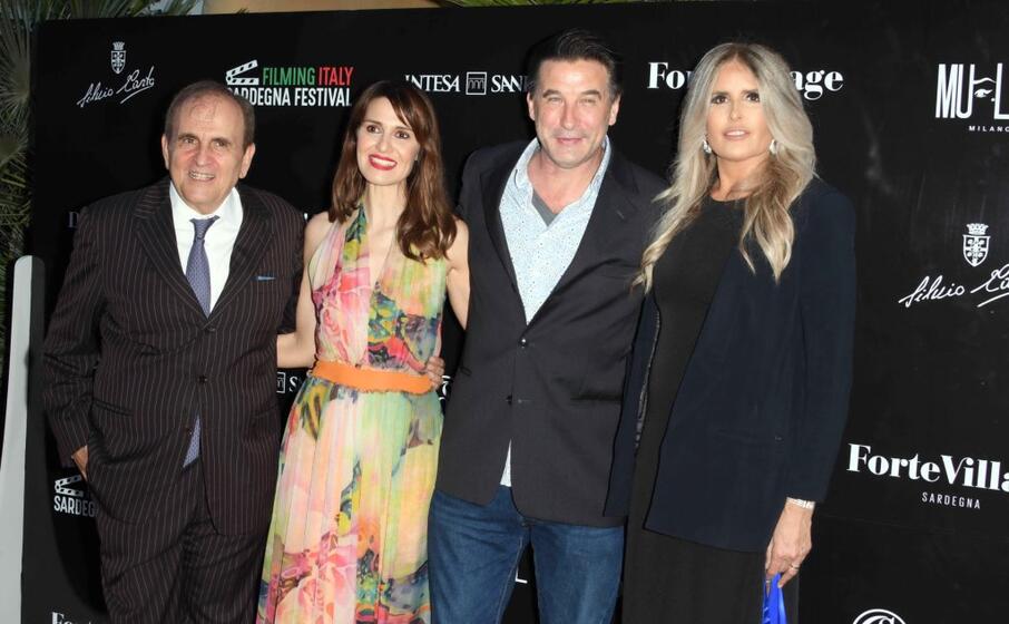 da sinistra lorenzo giannuzzi paola cortellesi william baldwin e tiziana rocca (foto concessa da tiziana rocca comunicazione)