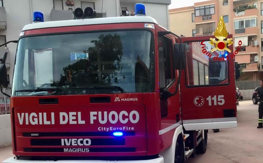 il 115 sul posto (foto vigili del fuoco)