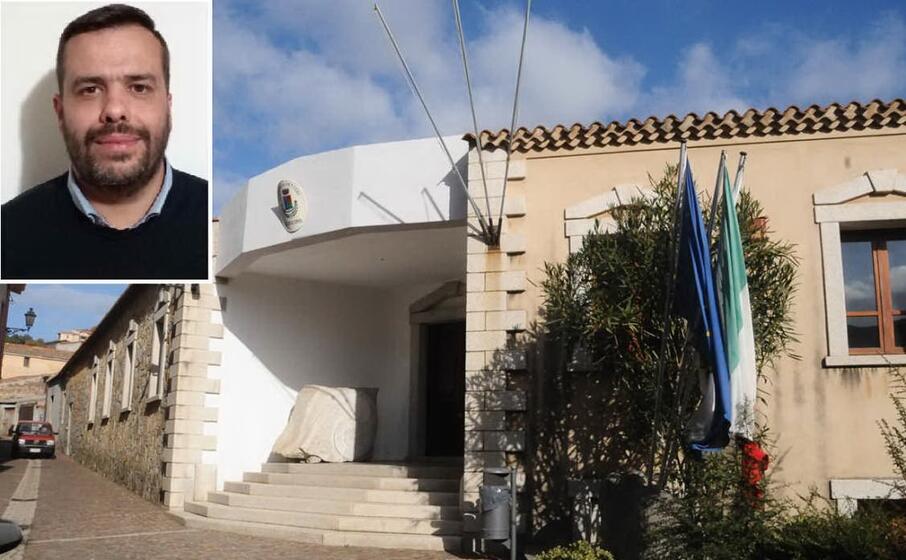 il comune di ortueri (archivio l unione sarda) e nel riquadro francesco carta (foto l unione sarda orunesu)