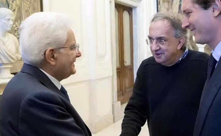 con sergio mattarella