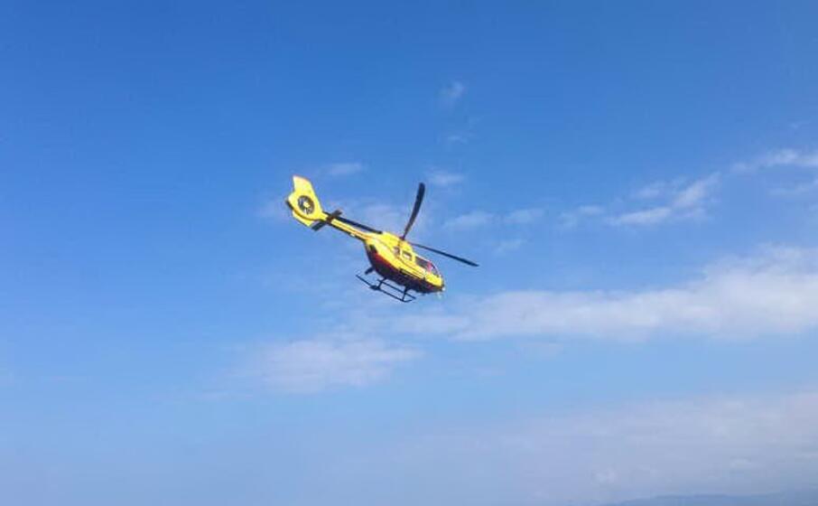 l elisoccorso in azione (l unione sarda pala