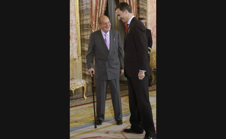 felipe col padre juan carlos