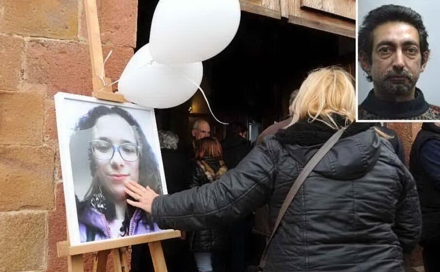 i funerali di federica madau nel riquadro gianni murru