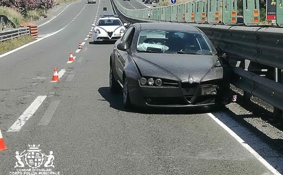 l incidente (foto polizia municipale)
