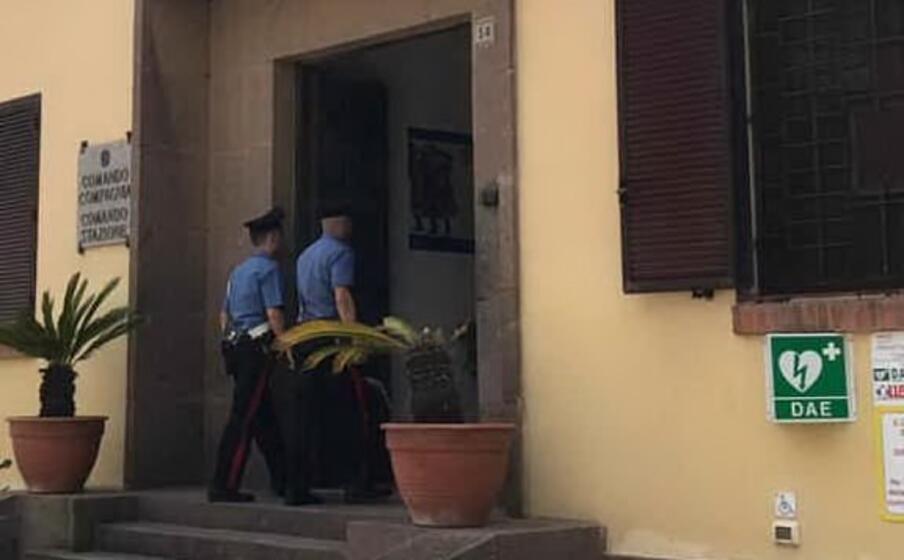 il comando dell arma a carbonia (foto carabinieri)