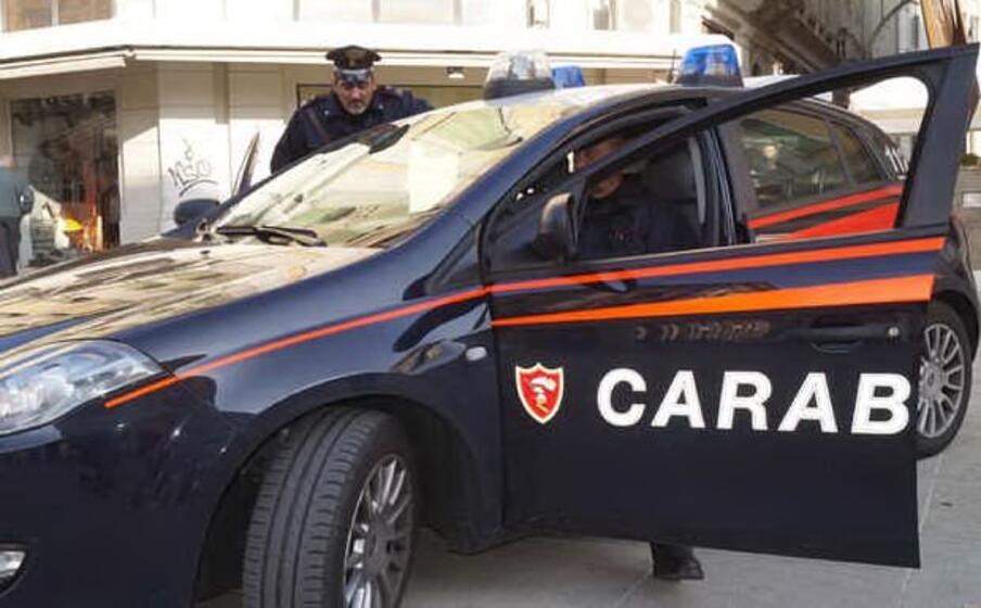 l intervento dei carabinieri (ansa)