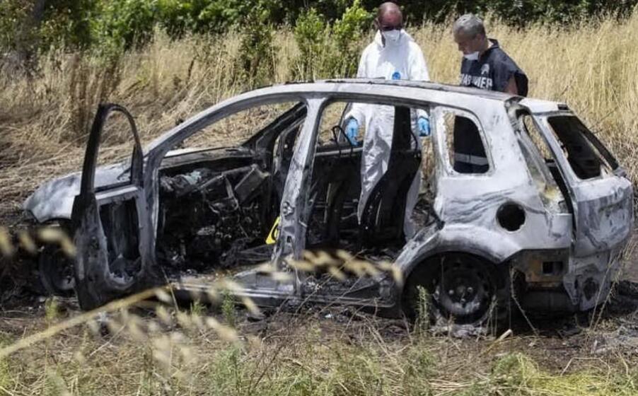 la ford fiesta della vittima (ansa)