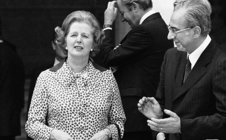 con margareth thatcher