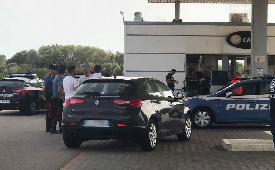 le forze dell ordine sul posto (l unione sarda calvi)
