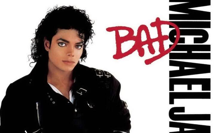 la copertina di bad (foto ansa e wikipedia)