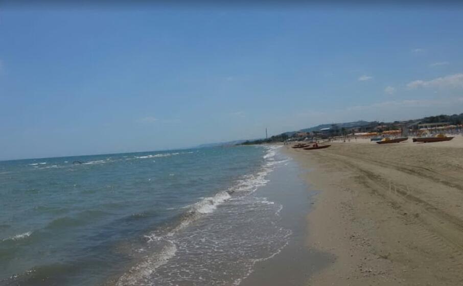 la spiaggia di giulianova (foto google maps)