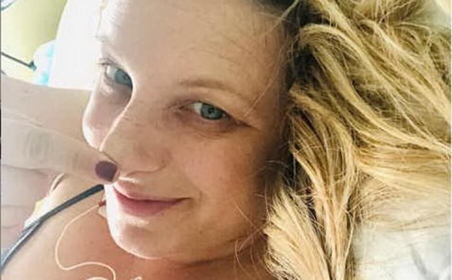 lo scatto postato su instagram da katia follesa