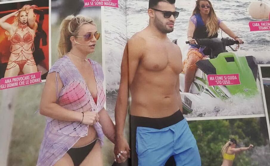 britney spears e sam (foto di tutto)