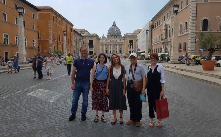 da sinistra luca medda rachele garau sabrina licheri francesco cau e cristiana ruggiu (foto lorenzo ena)