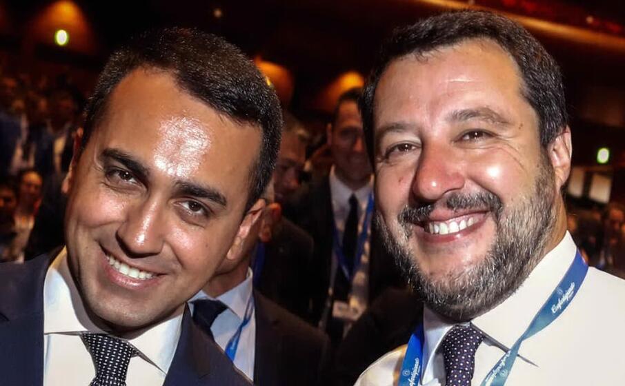 di maio e salvini (ansa)