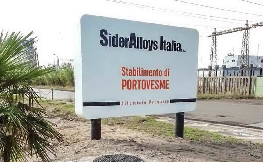 lo stabilimento di portovesme (foto l unione sarda)