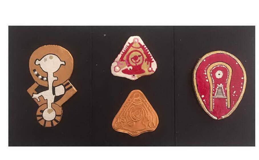 una delle opere in esposizione alla mostra (l unione sarda foto ena)
