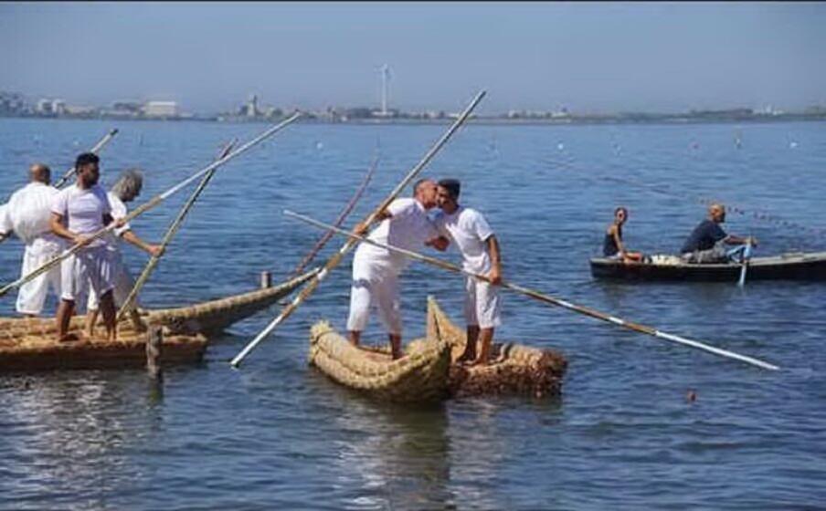 la regata di is fassonis in una delle scorse edizioni (archivio l unione sarda pinna)