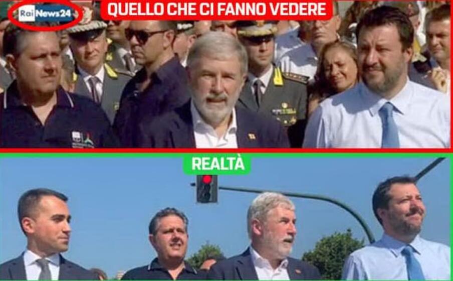 l immagine postata sul blog delle stelle
