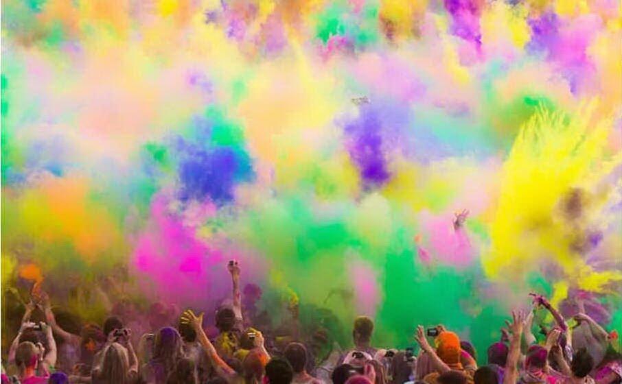 l holi colors (foto l unione sarda nachira)