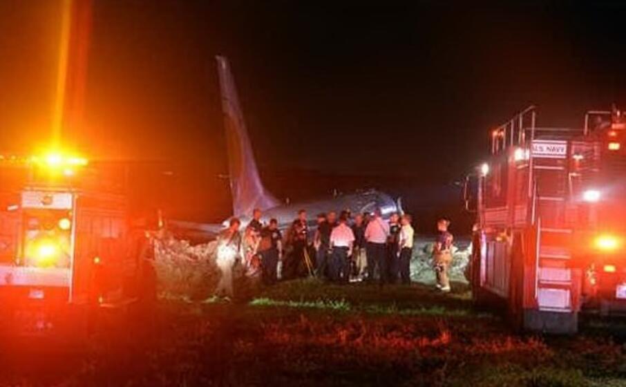 il luogo dell incidente (foto twitter)