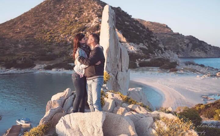 giusy e pierluigi a punta molentis
