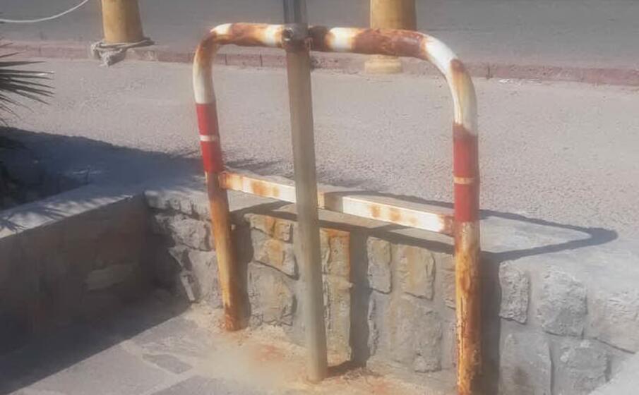 una doccia a balai (foto mariangela pala)