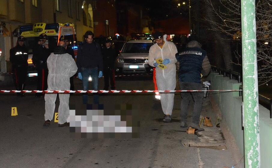il luogo in cui morto vincenzo crisponi (archivio l unione sarda)