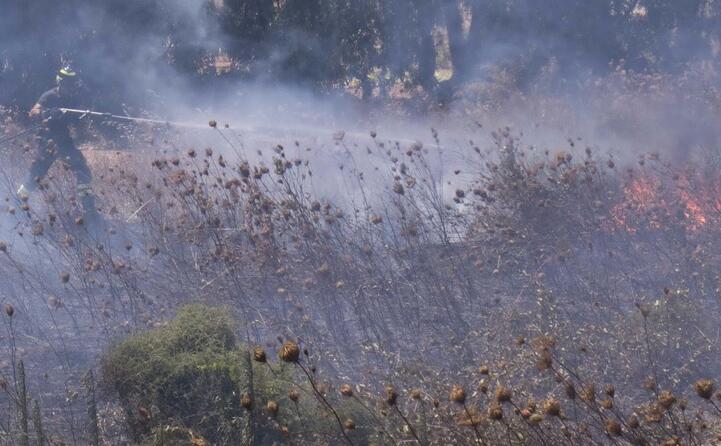 fiamme a carbonia (l unione sarda murru)
