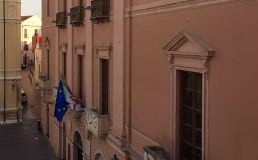 il palazzo comunale (foto l unione sarda simbula)
