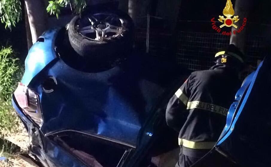 l incidente (foto vigili del fuoco)