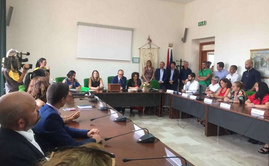 la seduta del consiglio (foto mariella careddu)