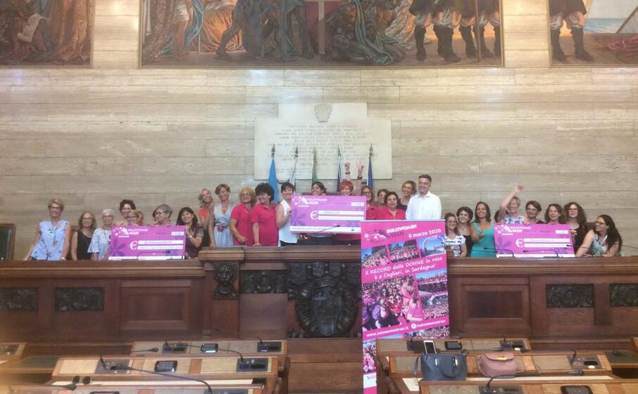 la cerimonia in sala consiliare (l unione sarda chessa)