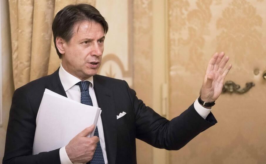 giuseppe conte (ansa)