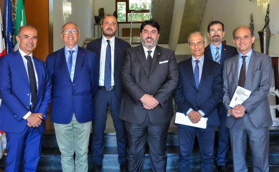l incontro a villa devoto (foto regione sardegna)